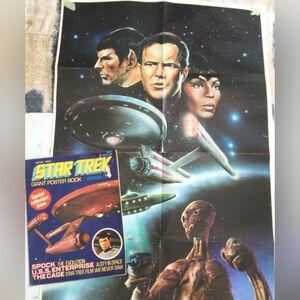 Star Trek Giant Poster and Enterprise Poster Book